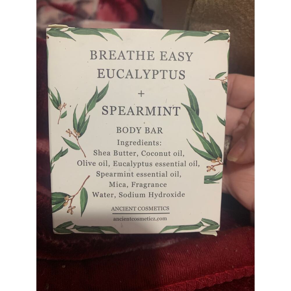 EUCALYPTUS BREATHE EASY SINUS SOAP ANCIENT BEAUTY